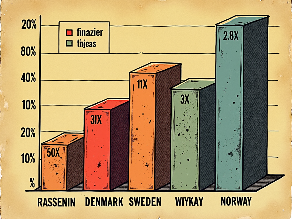 Países como Dinamarca, Suecia y Noruega lideran los rankings de mayores impuestos en 2020.